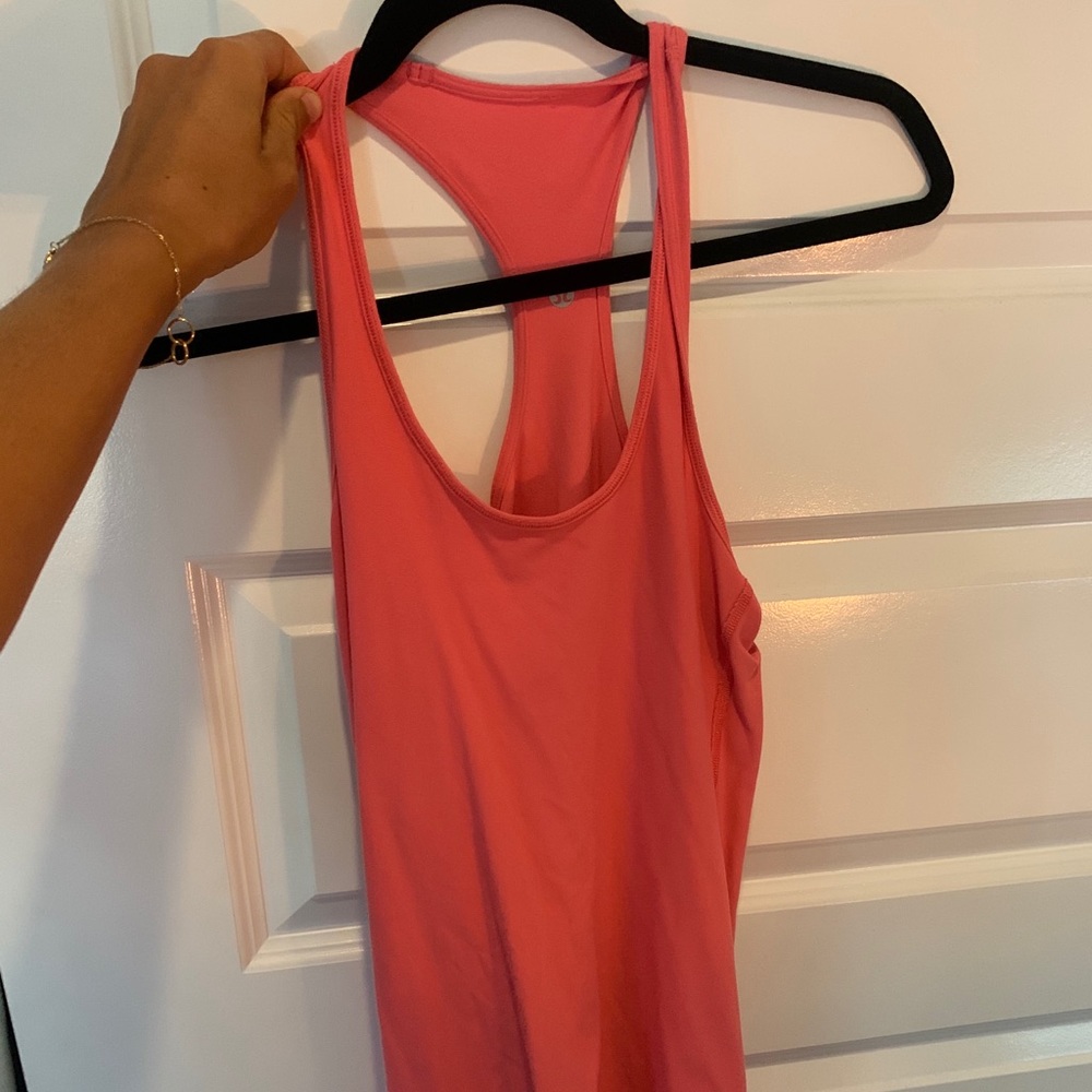 Bright Pink lululemon workout tank top!